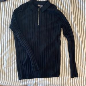 Asos Black Fitted Full Sleeve Top